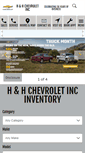 Mobile Screenshot of myhh-chevy.com